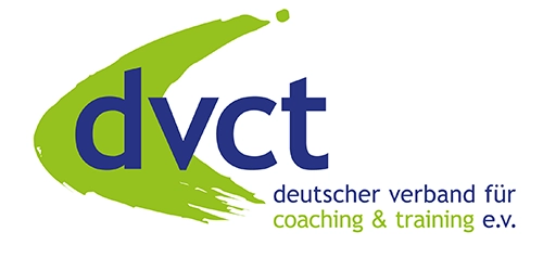 Logo einer Zertifizierung von dvct - Deutscher Verband für Coaching und Training